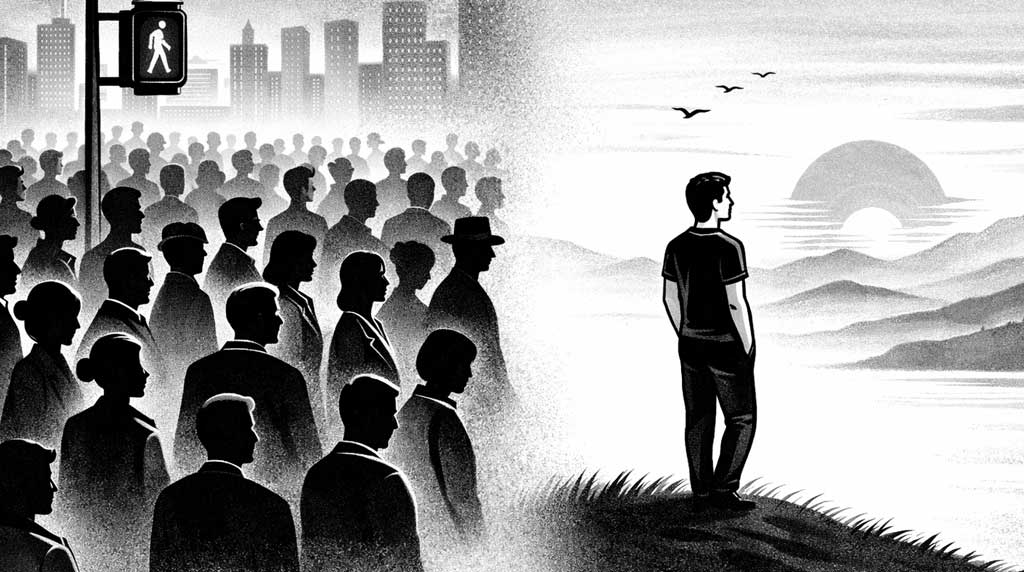 Kalabalığın Dışında, Kendine Yakın